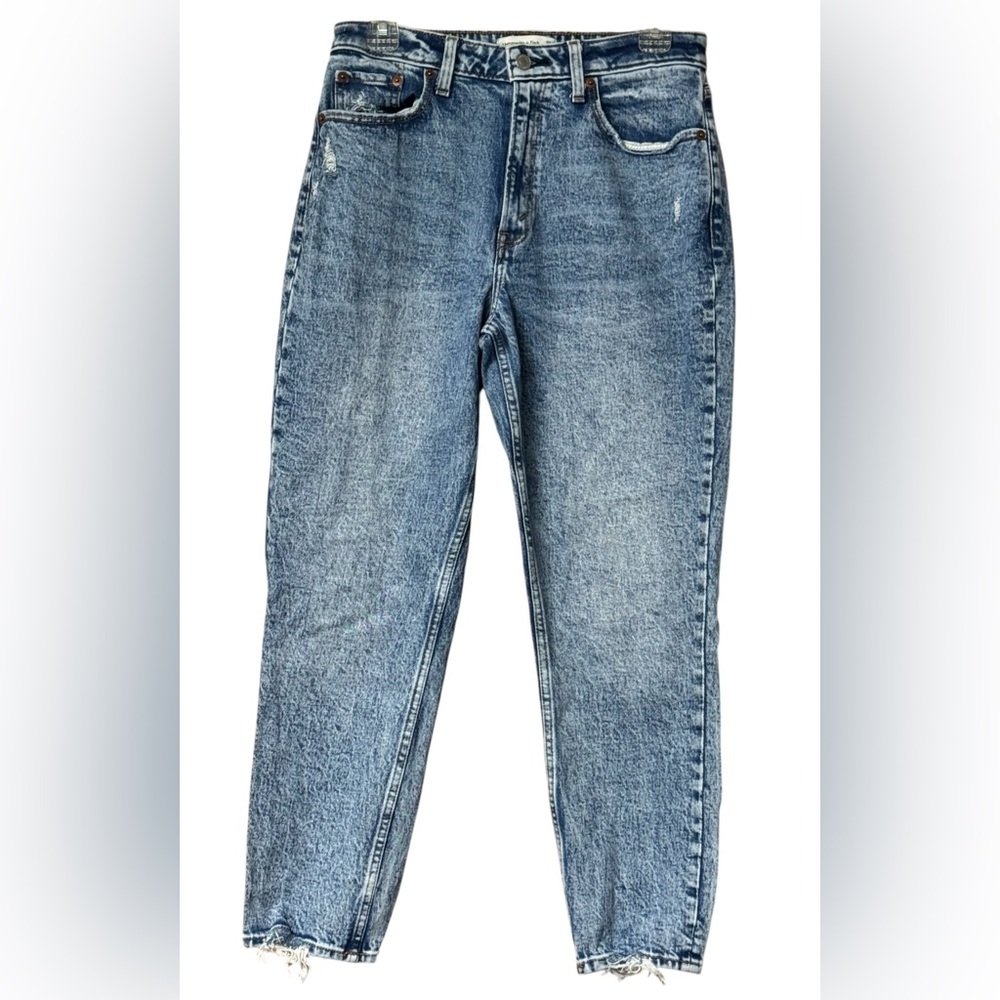 Abercrombie The Mom High Rise Curve Love Jeans SZ 6